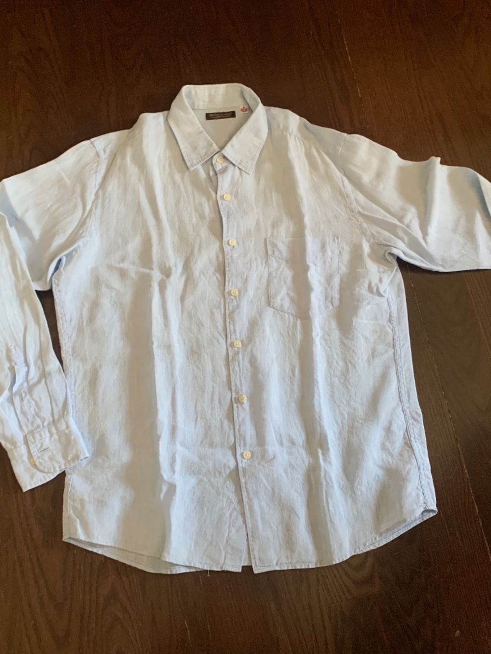 UNIQLO Men's linen long sleeves shirt